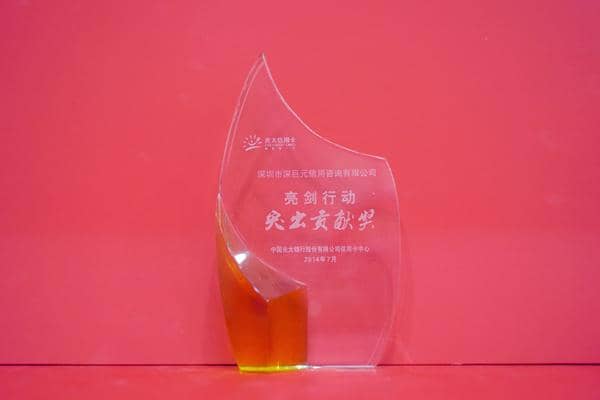 光大银行&lsquo;亮剑行动突出贡献奖&rsquo;